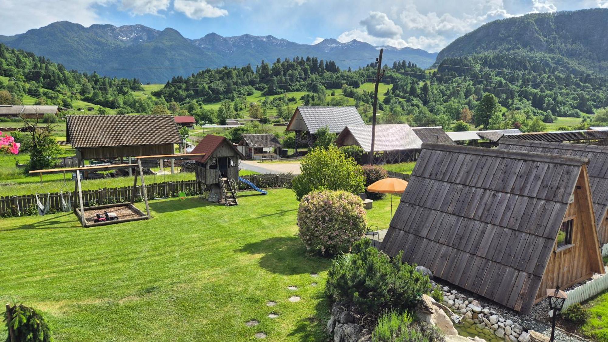 Garden Eco Houses Cebelica Bohinj Εξωτερικό φωτογραφία